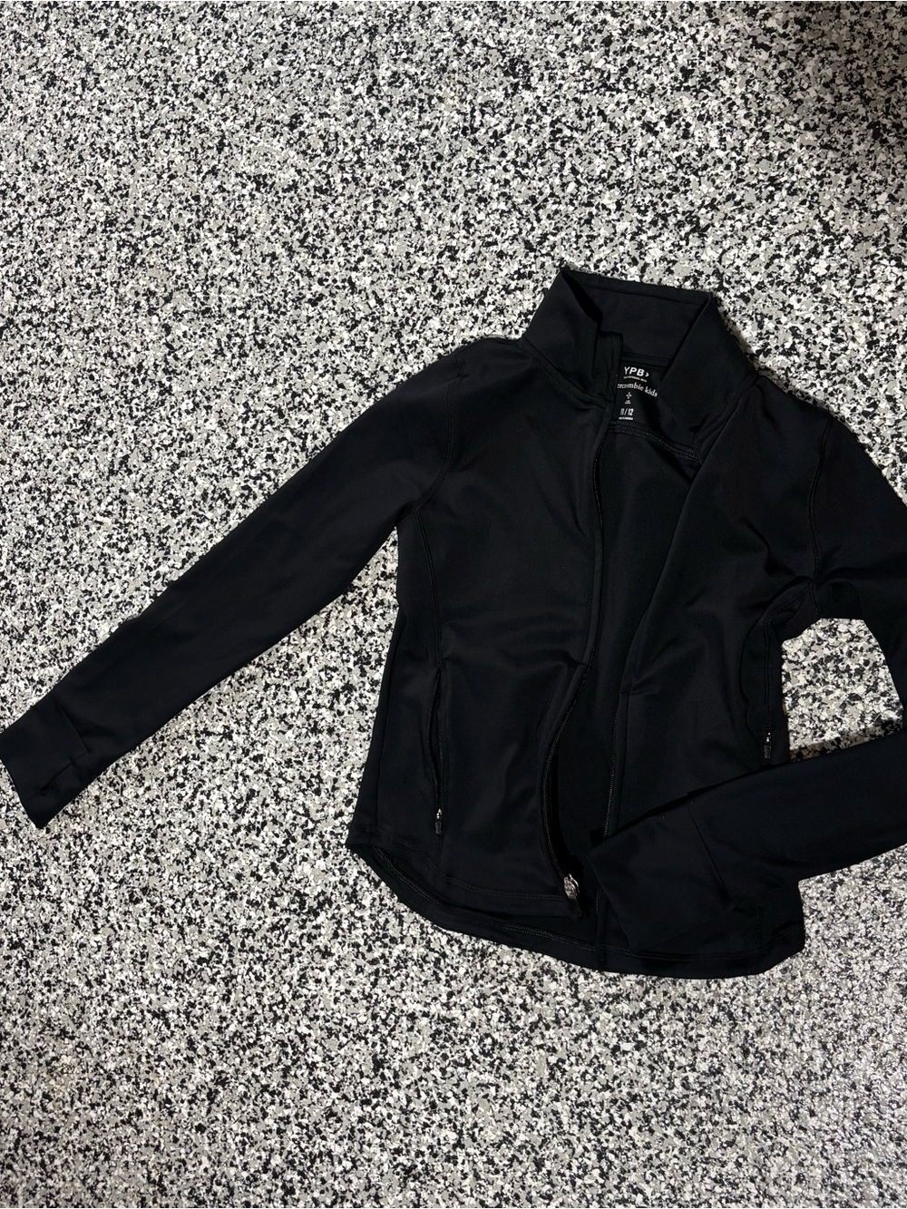 Black Women's Zip-Front Jacket